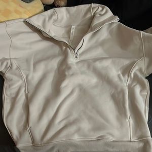 Lululemon 3 quarter oversized zip